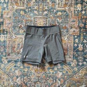 Under Armor Grey Spandex Shorts